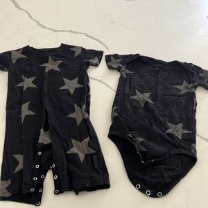 Nununu set of 2 onesies